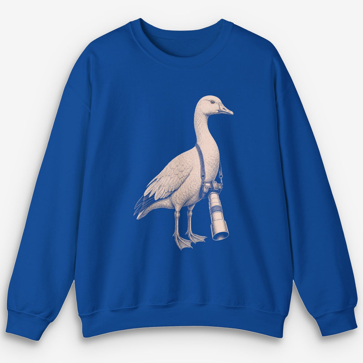 Long Lens Snow Goose Sweatshirt