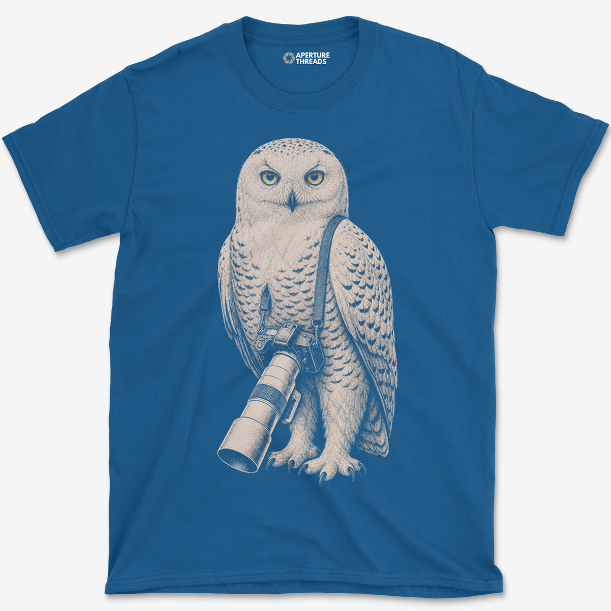 Long Lens Snowy Owl T-Shirt
