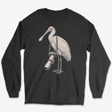 Long Lens Spoonbill Long Sleeve Tee