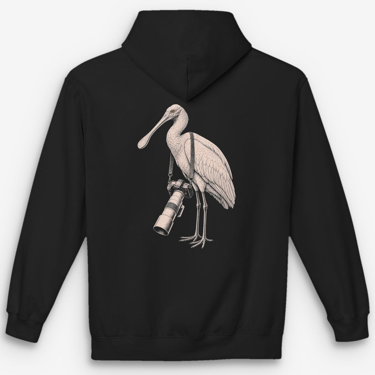 Long Lens Spoonbill Hoodie