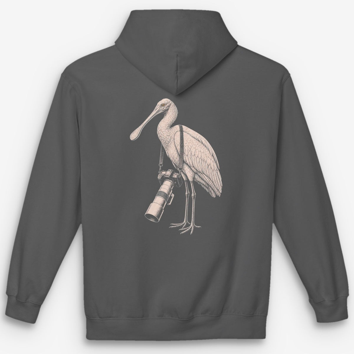 Long Lens Spoonbill Hoodie