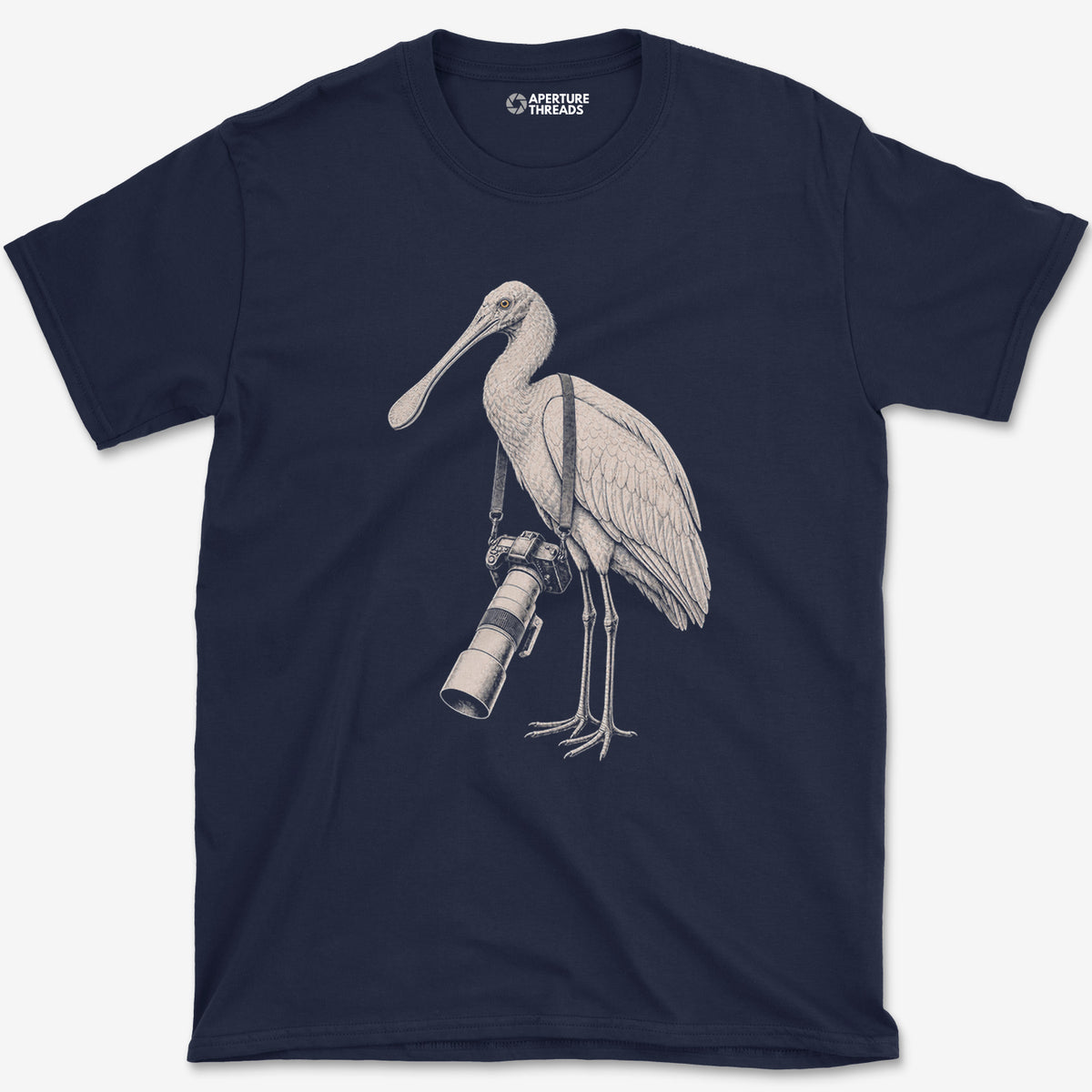 Long Lens Spoonbill T-Shirt