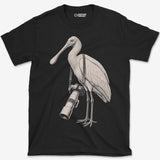 Long Lens Spoonbill T-Shirt