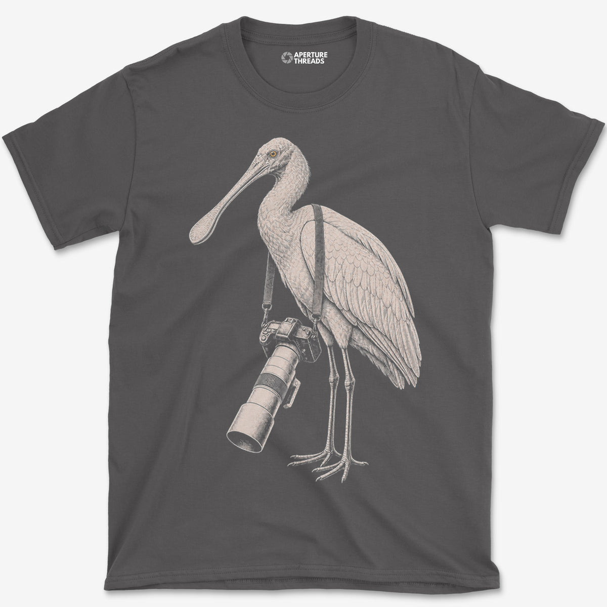 Long Lens Spoonbill T-Shirt