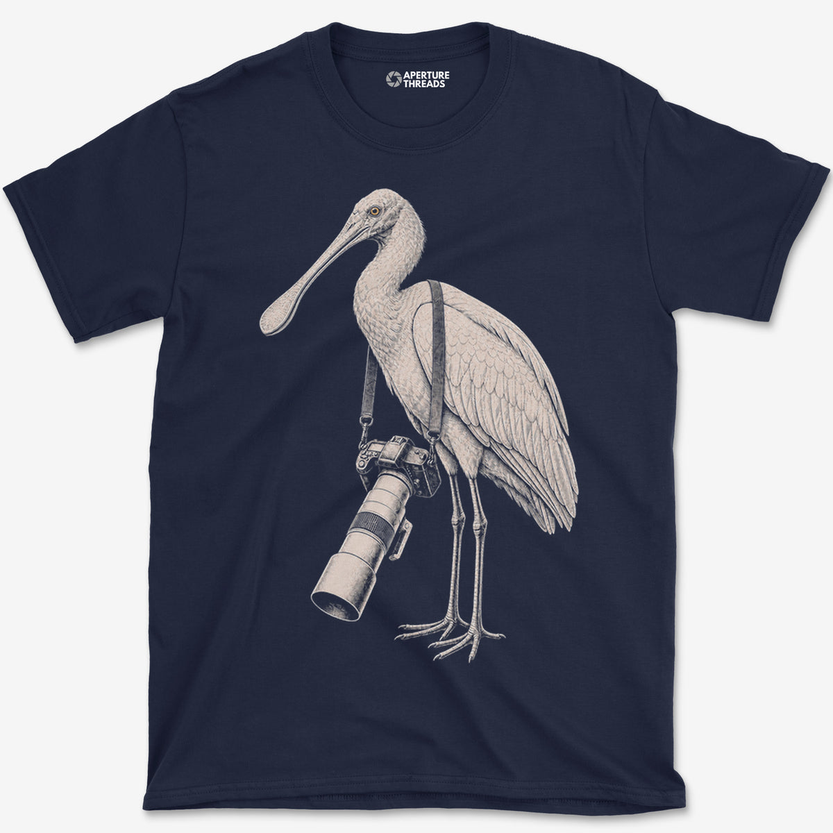 Long Lens Spoonbill T-Shirt