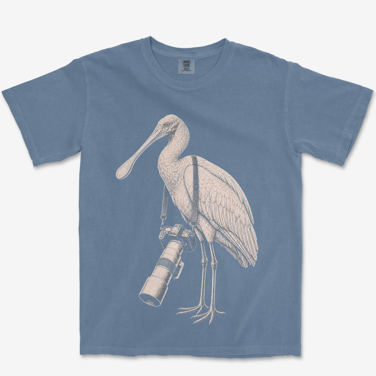 Long Lens Spoonbill Heavyweight Tee