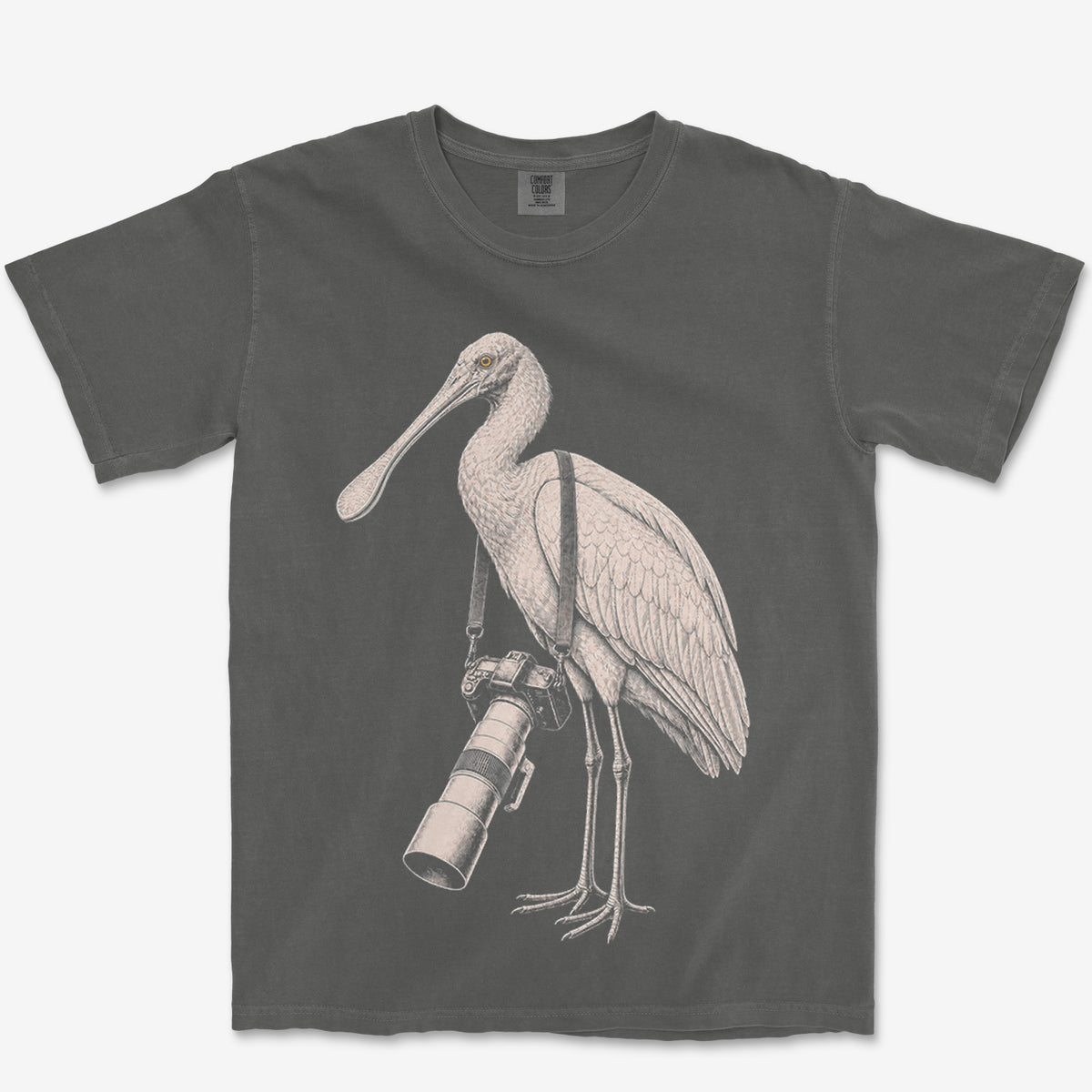 Long Lens Spoonbill Heavyweight Tee