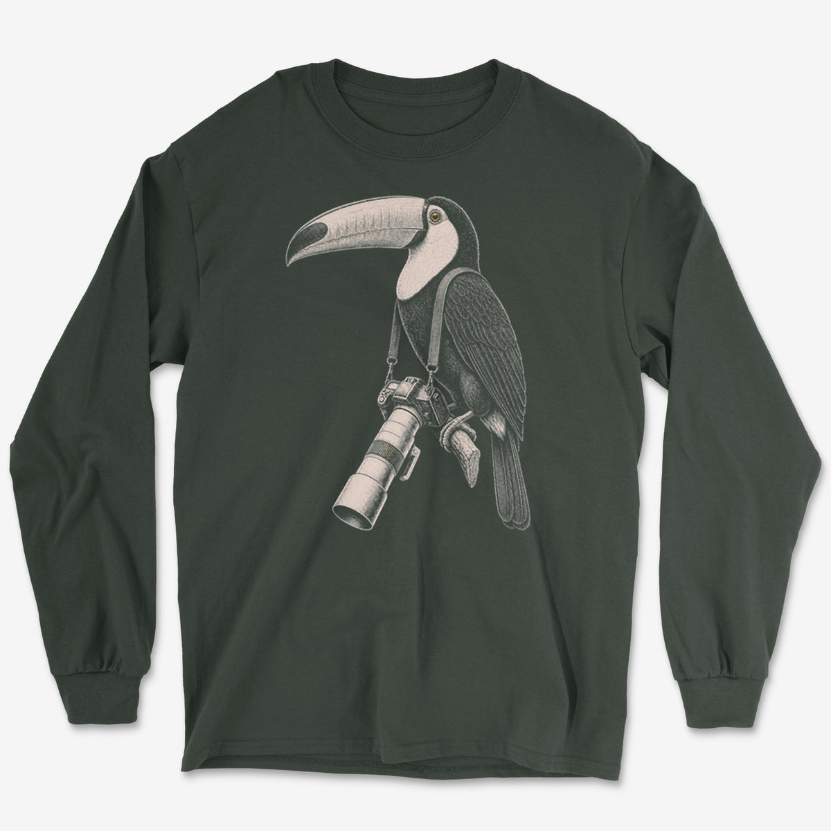 Long Lens Toucan Long Sleeve Tee