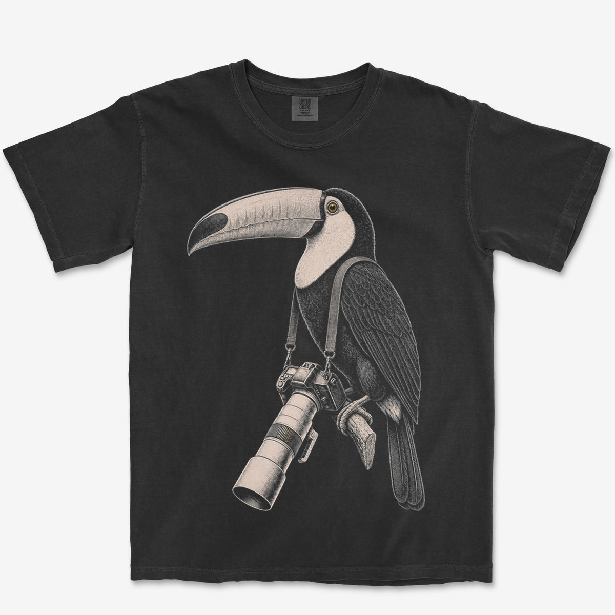 Long Lens Toucan Heavyweight Tee