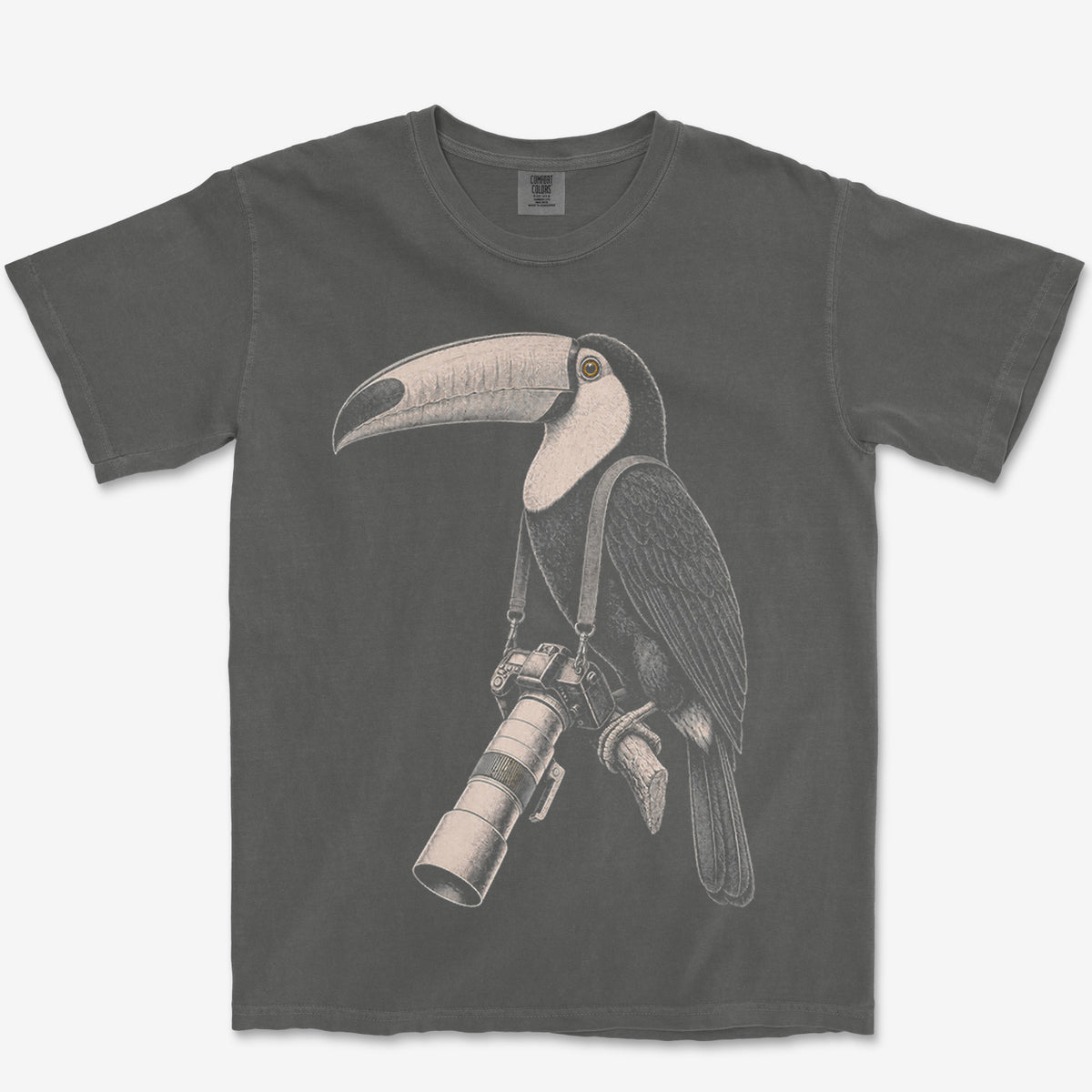 Long Lens Toucan Heavyweight Tee