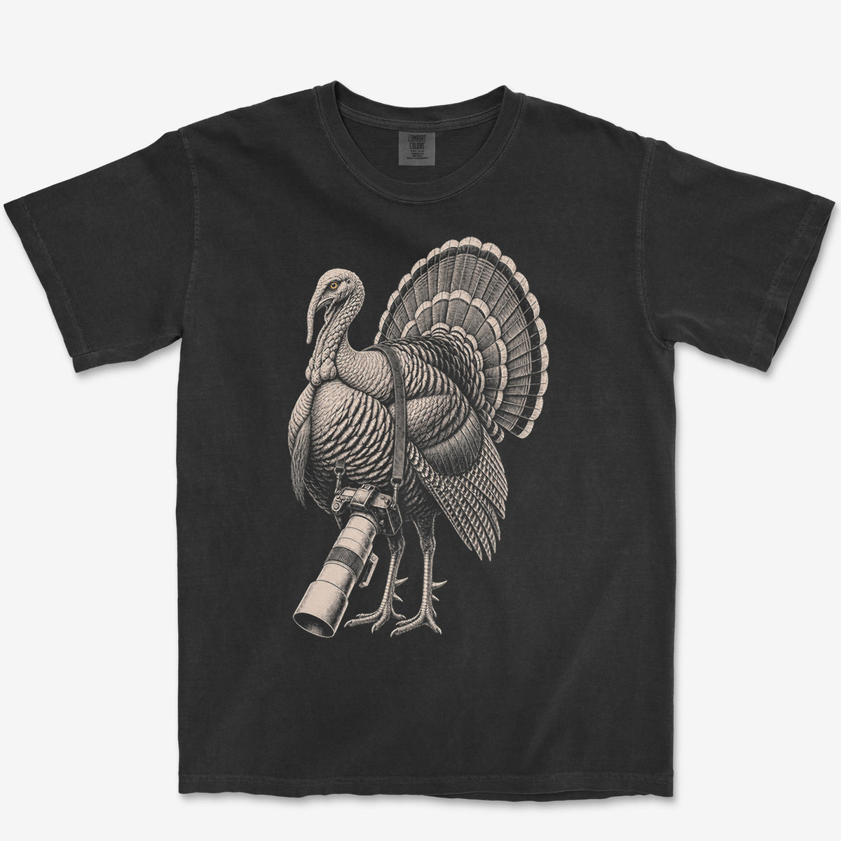 Long Lens Turkey Heavyweight Tee