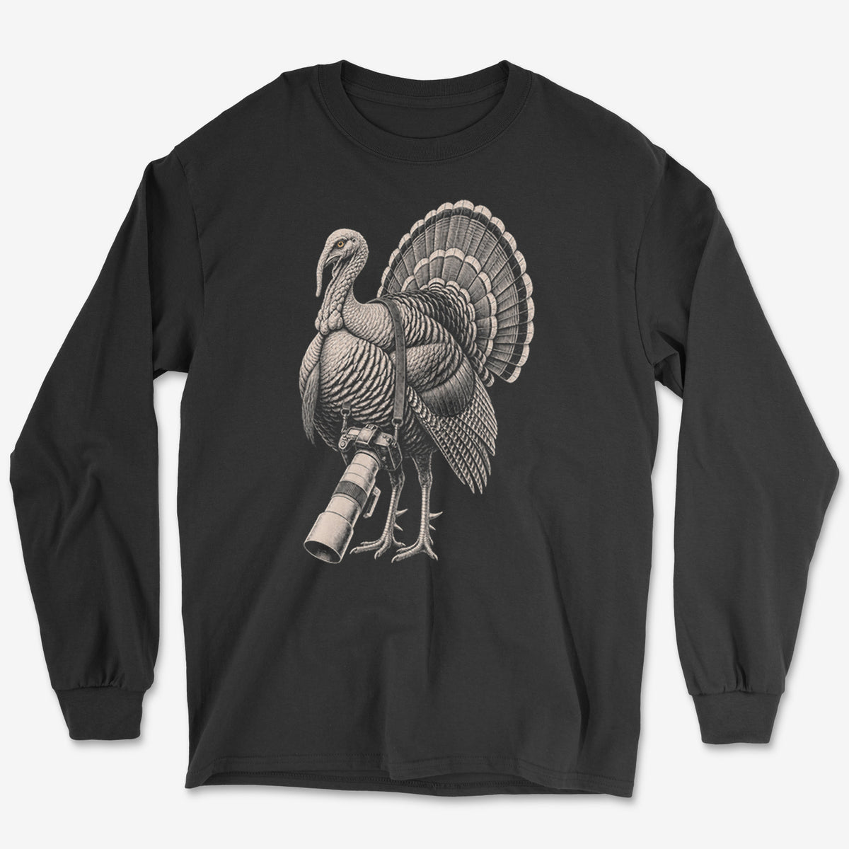 Long Lens Turkey Long Sleeve Tee