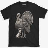 Long Lens Turkey T-Shirt