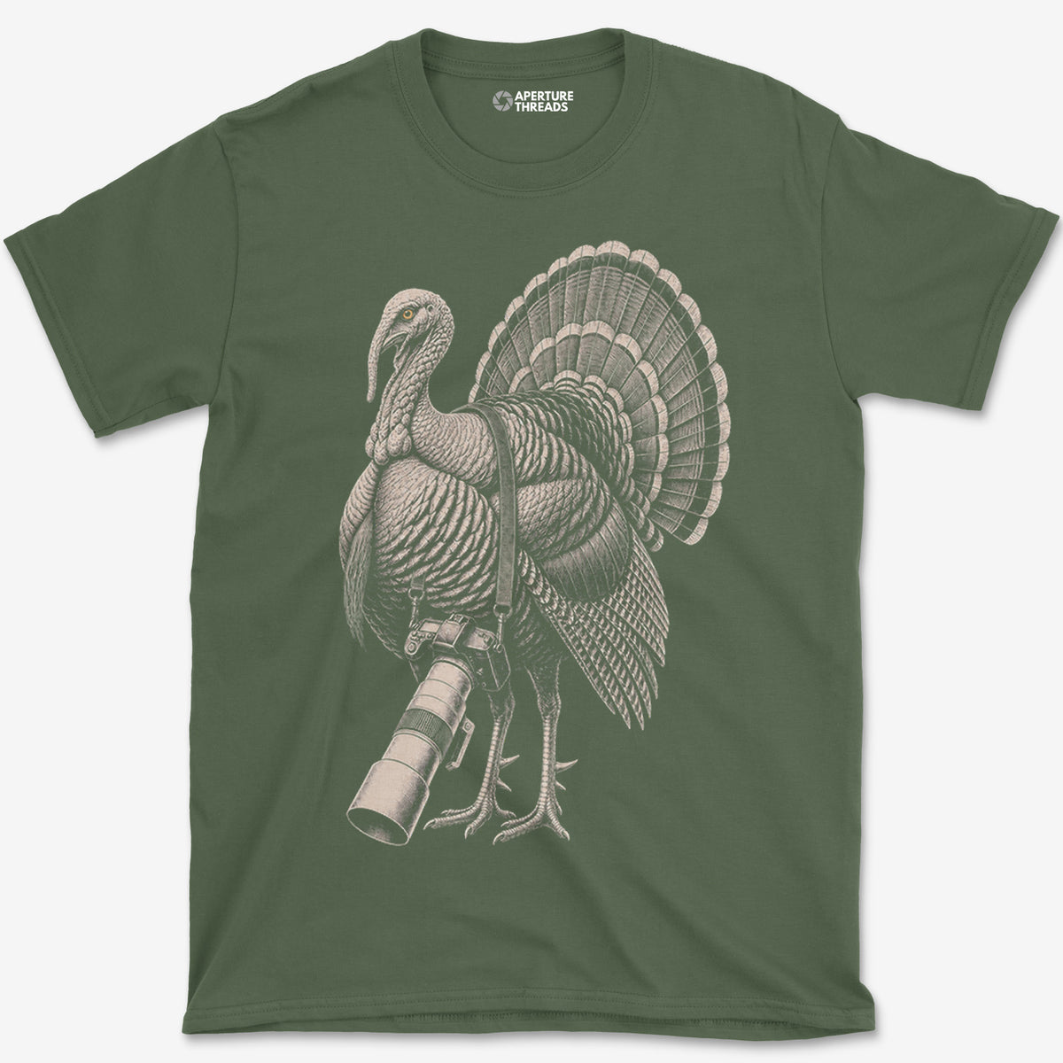 Long Lens Turkey T-Shirt