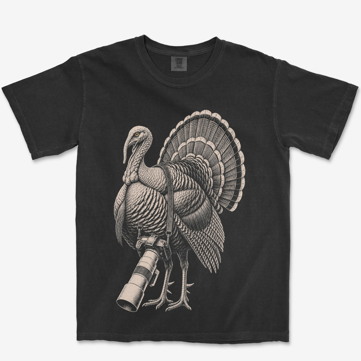 Long Lens Turkey Heavyweight Tee