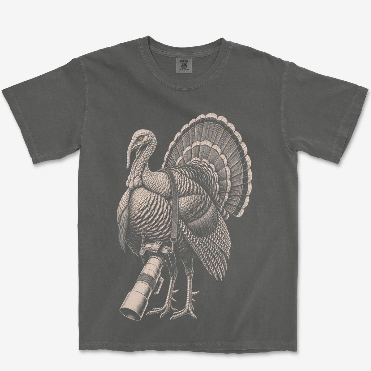 Long Lens Turkey Heavyweight Tee