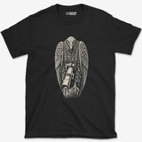 Long Lens Vulture T-Shirt — black