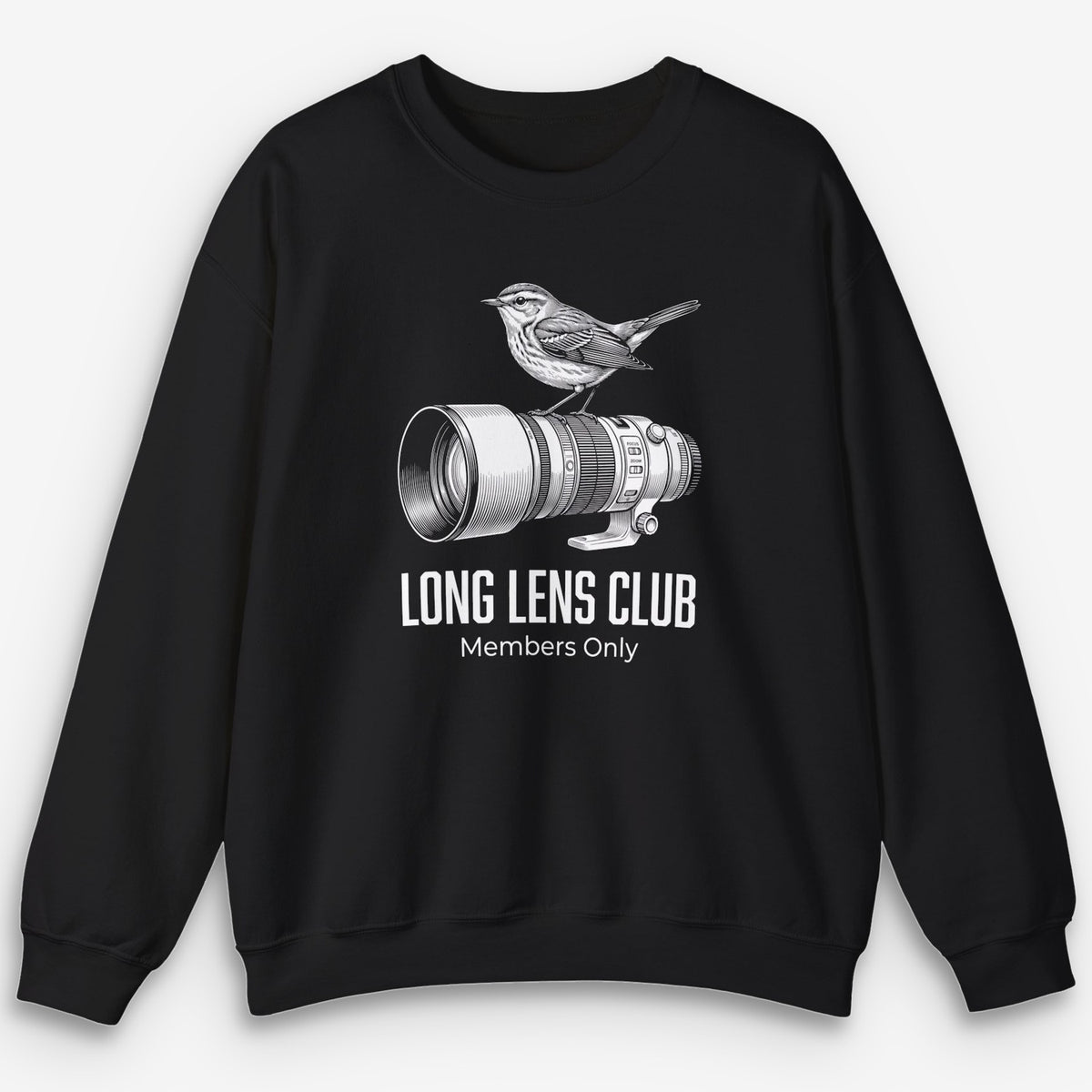 Long Lens Warbler Sweatshirt