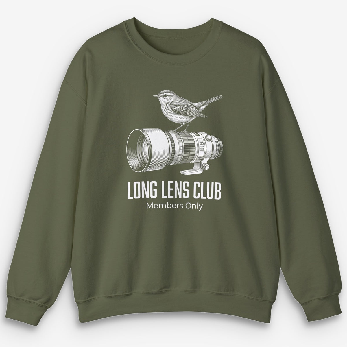 Long Lens Warbler Sweatshirt