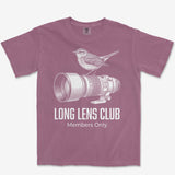 Long Lens Warbler Heavyweight Tee