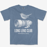 Long Lens Warbler Heavyweight Tee