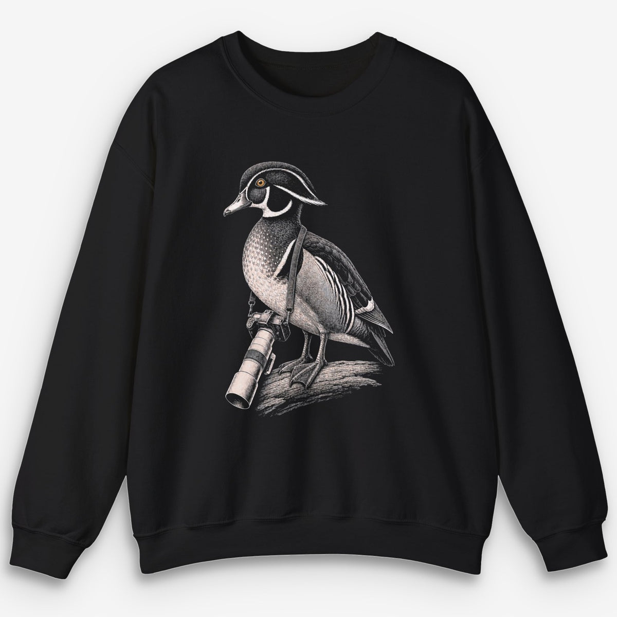 Long Lens Wood Duck Sweatshirt