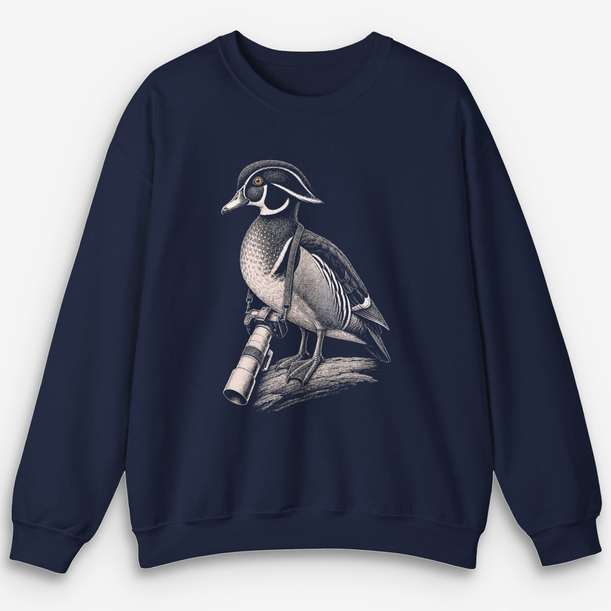 Long Lens Wood Duck Sweatshirt