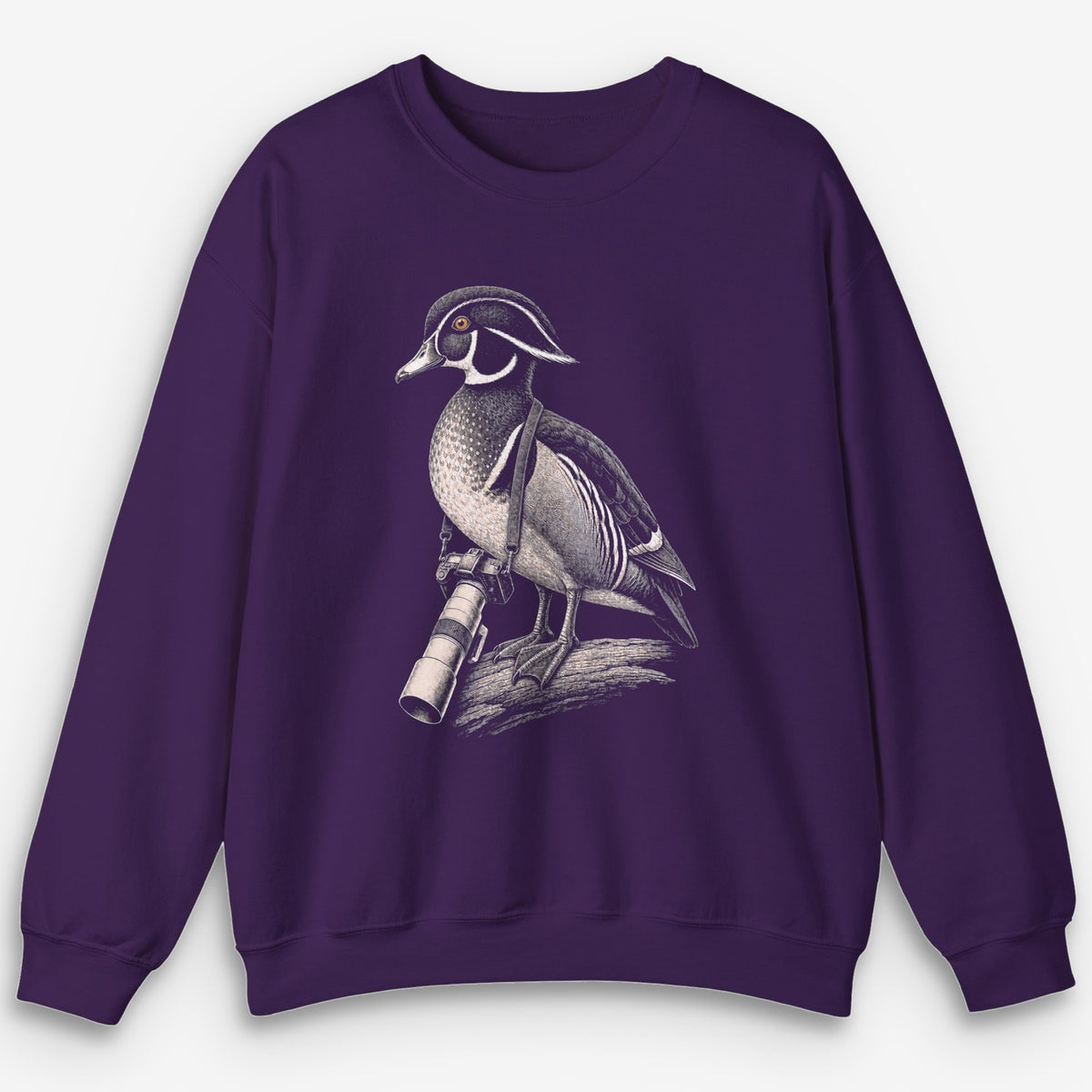 Long Lens Wood Duck Sweatshirt