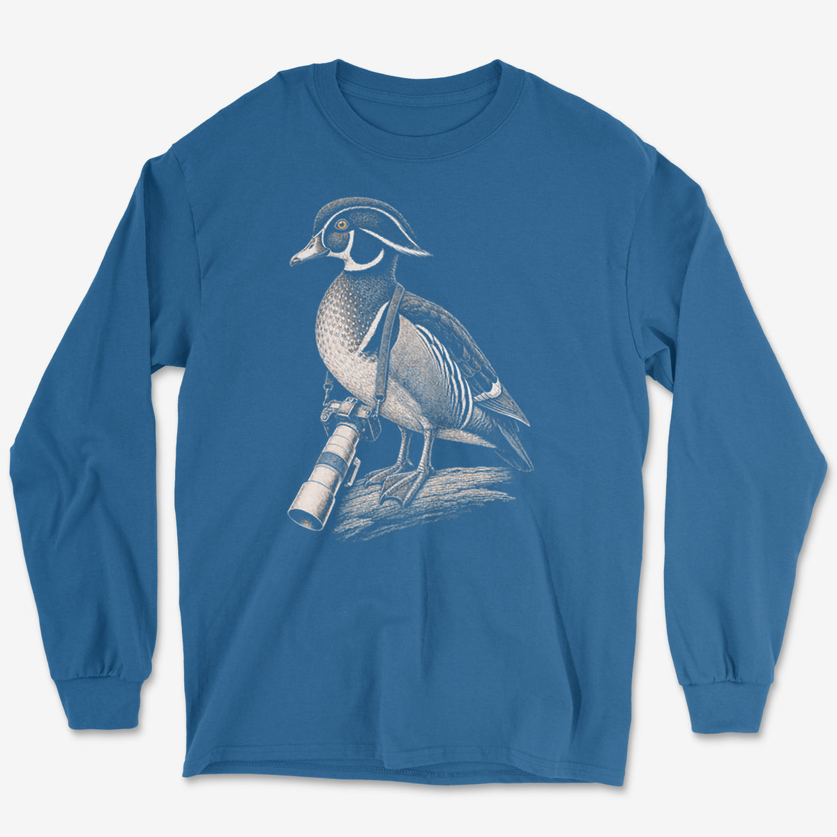 Long Lens Wood Duck Long Sleeve Tee