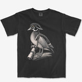 Long Lens Wood Duck Tee — black