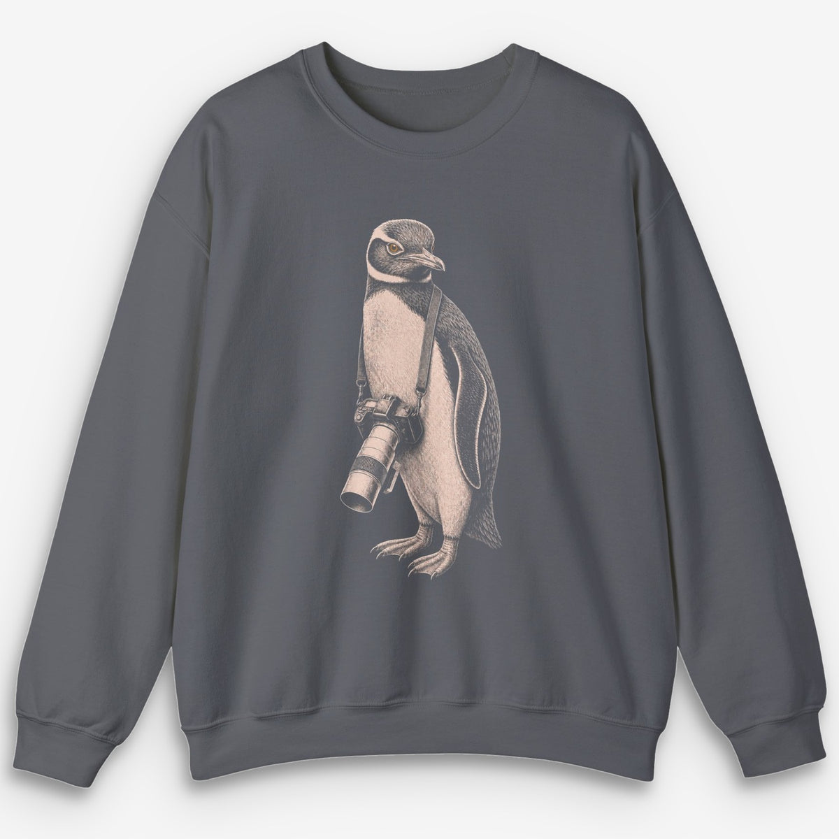 Long Lens Yellow-eyed Penguin Sweatshirt
