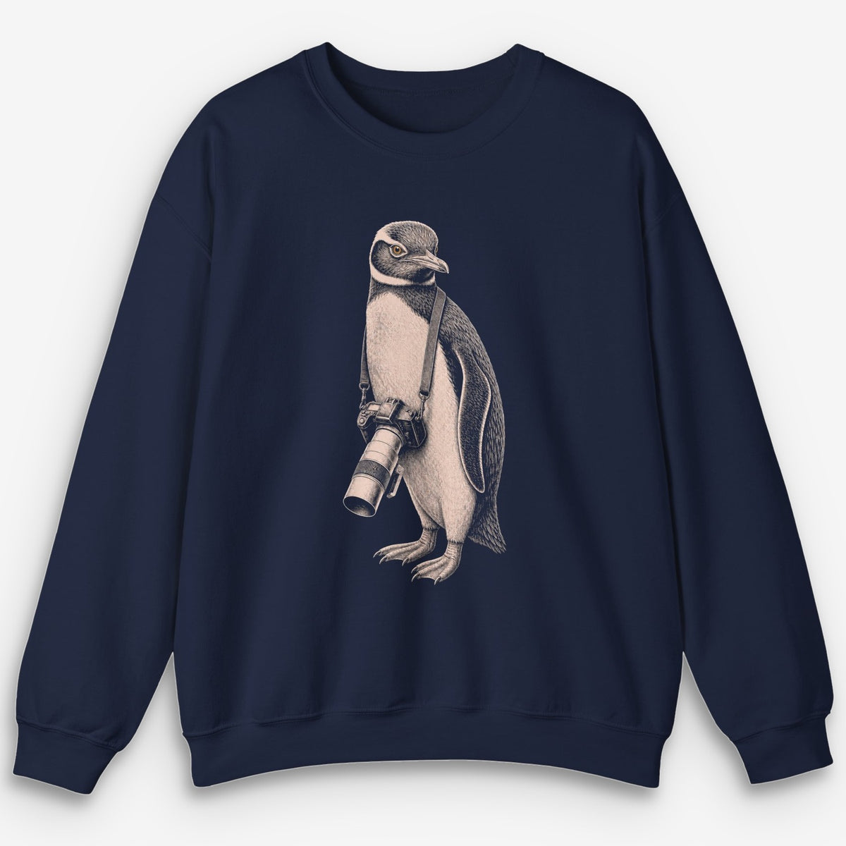 Long Lens Yellow-eyed Penguin Sweatshirt