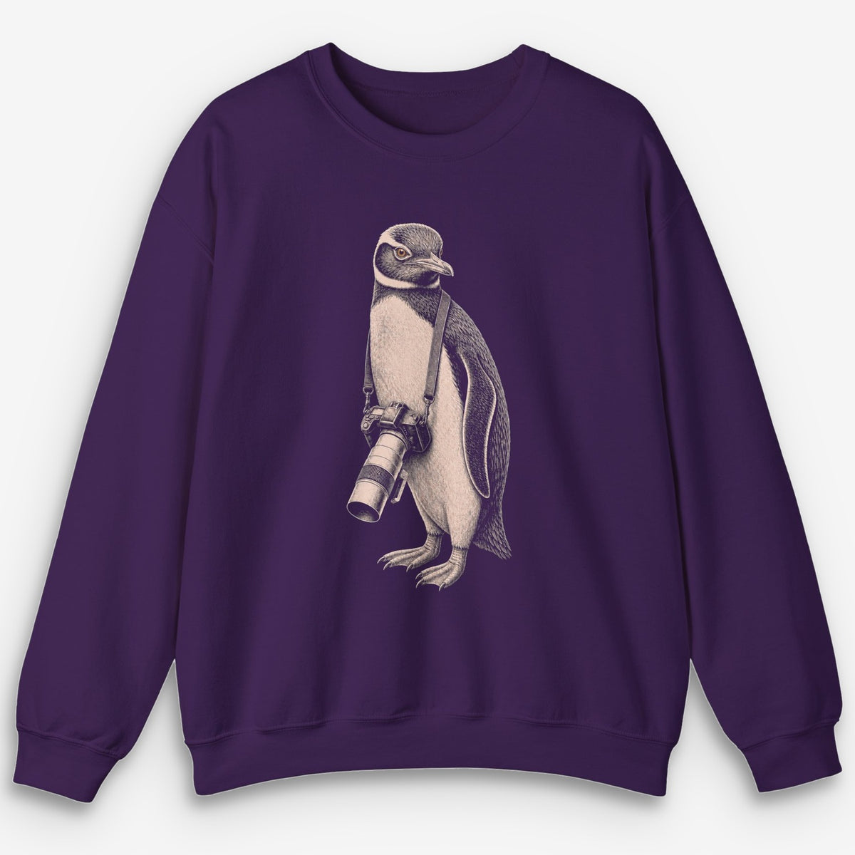 Long Lens Yellow-eyed Penguin Sweatshirt