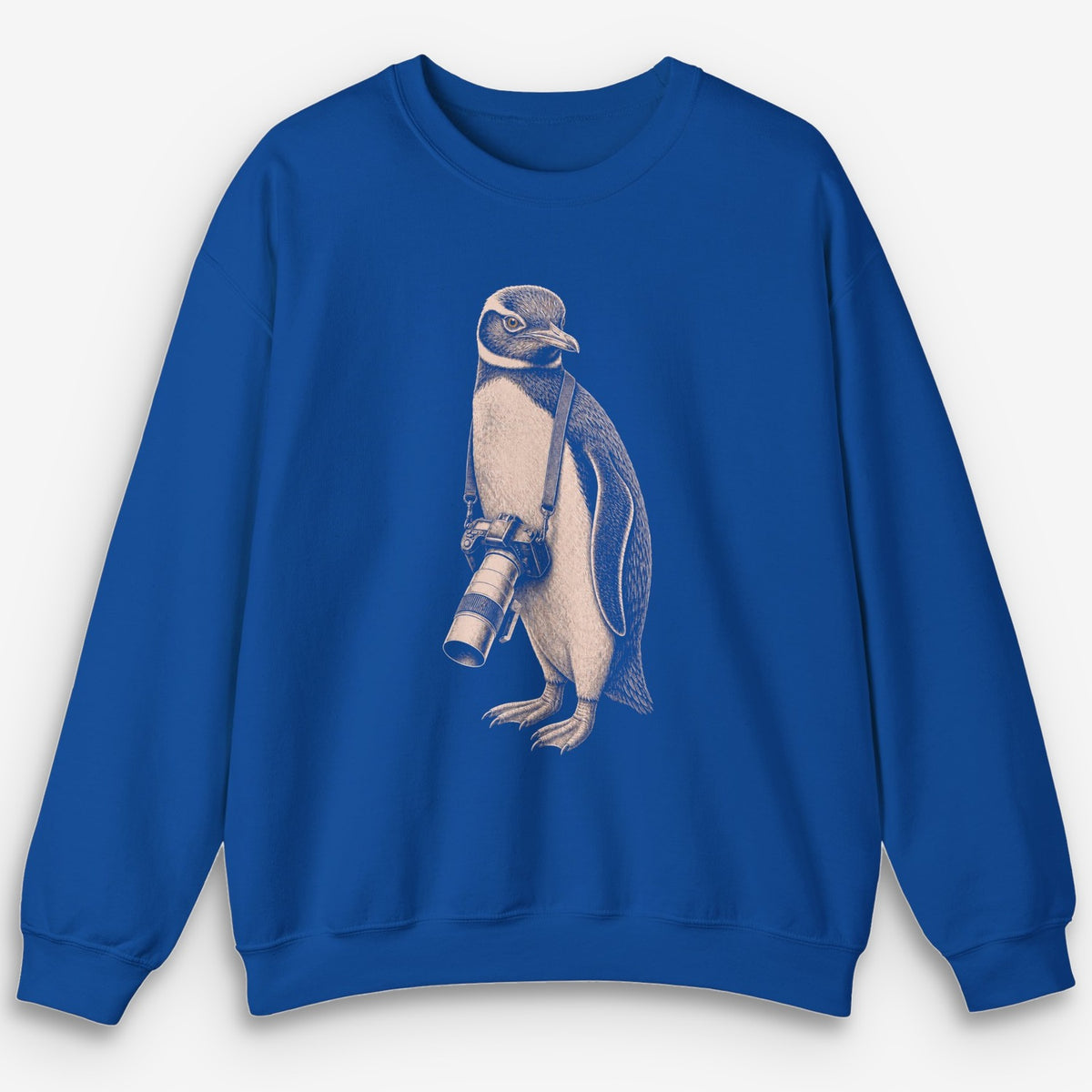 Long Lens Yellow-eyed Penguin Sweatshirt