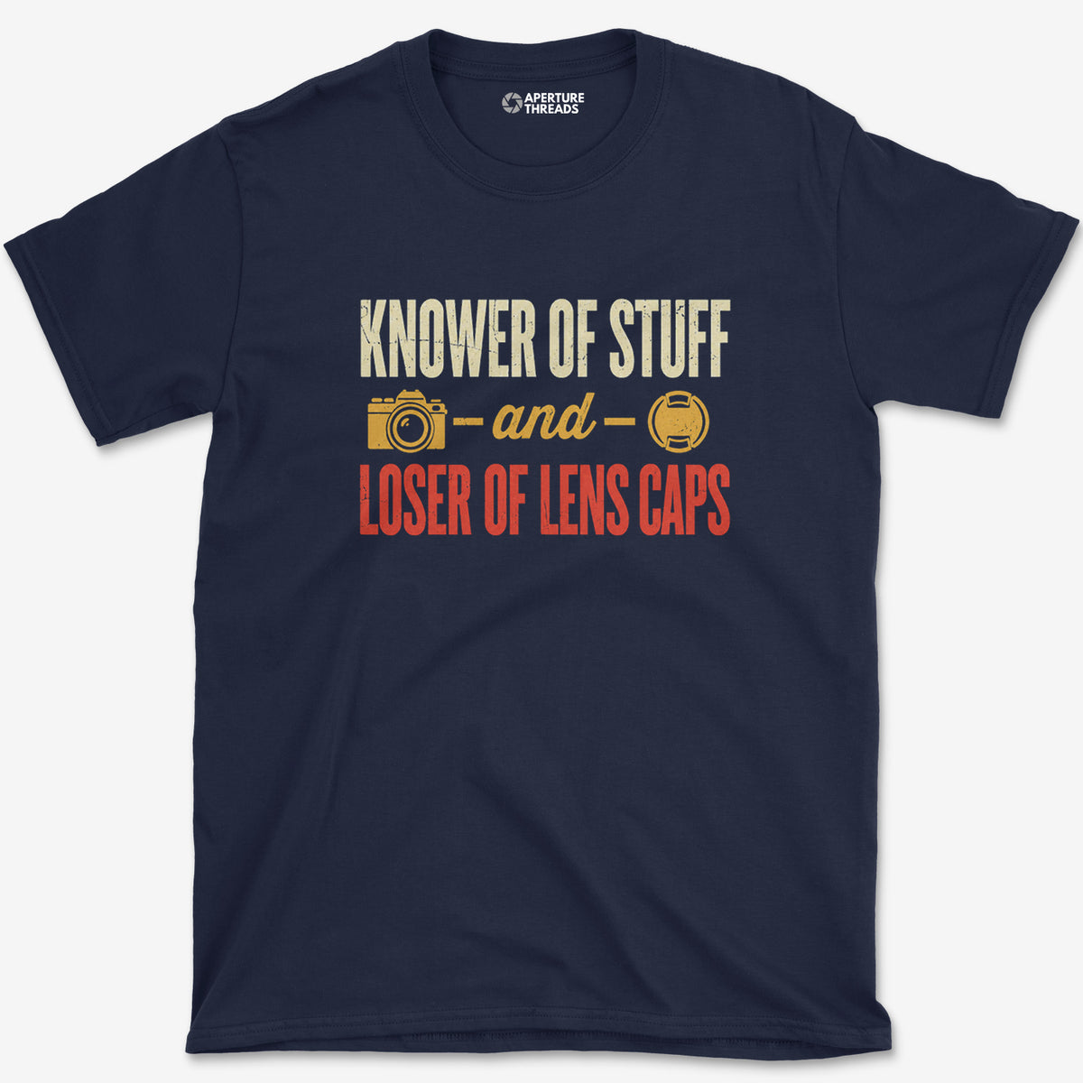 Loser Of Lens Caps T-Shirt — navy