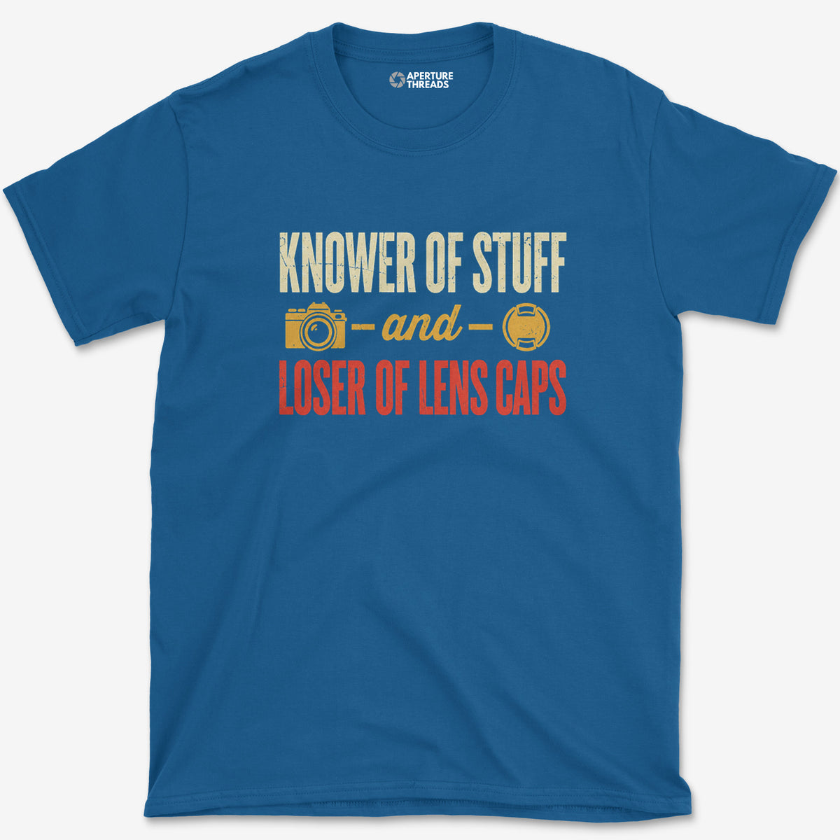 Loser Of Lens Caps T-Shirt — royal