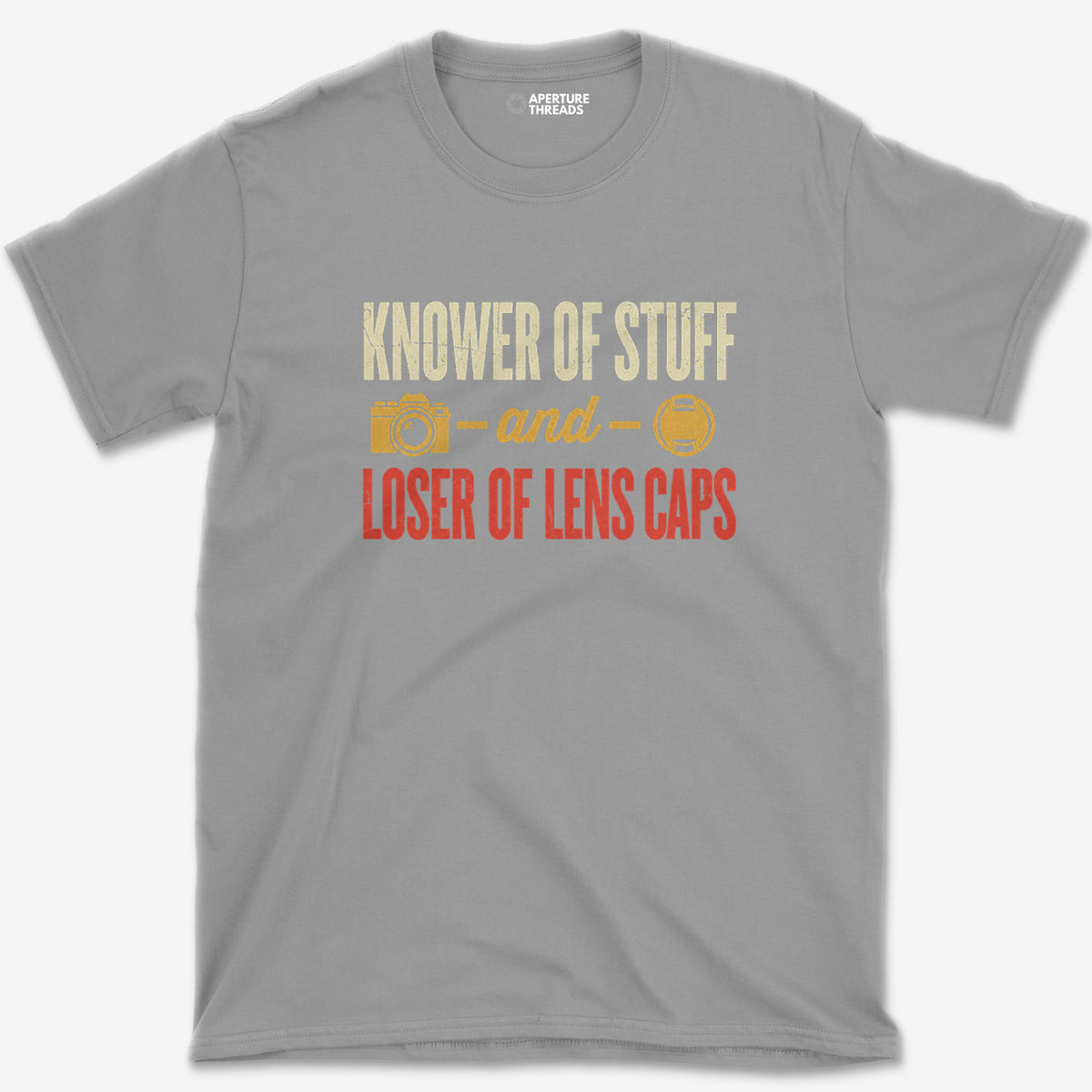 Loser Of Lens Caps T-Shirt — sport grey
