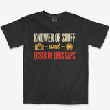 Loser Of Lens Caps Tee — black