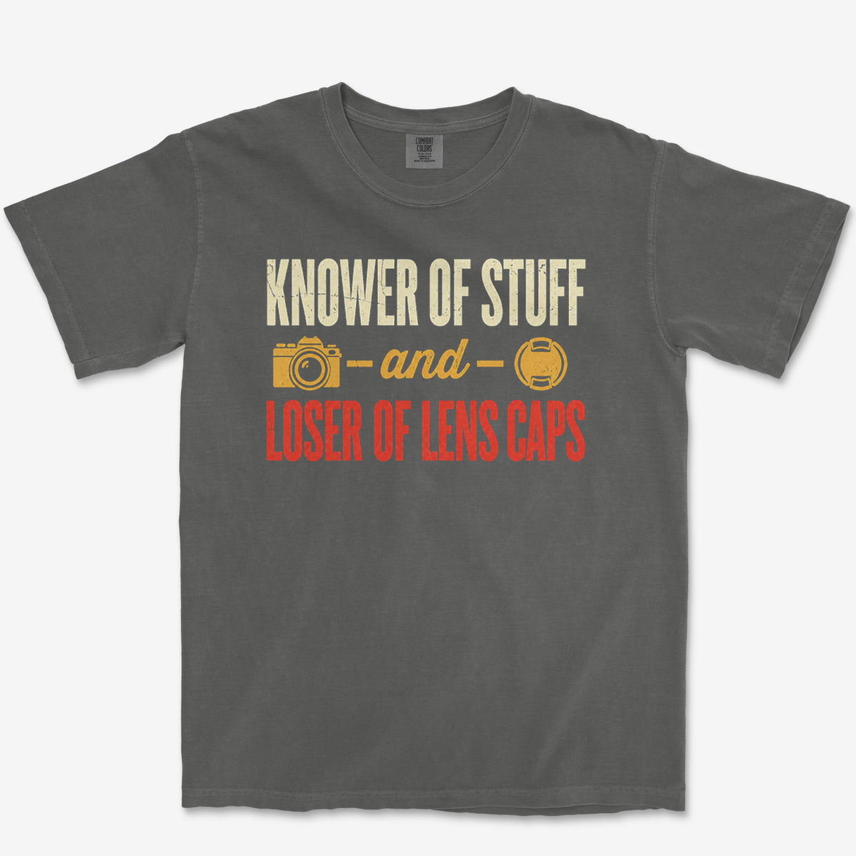 Loser Of Lens Caps Tee — pepper