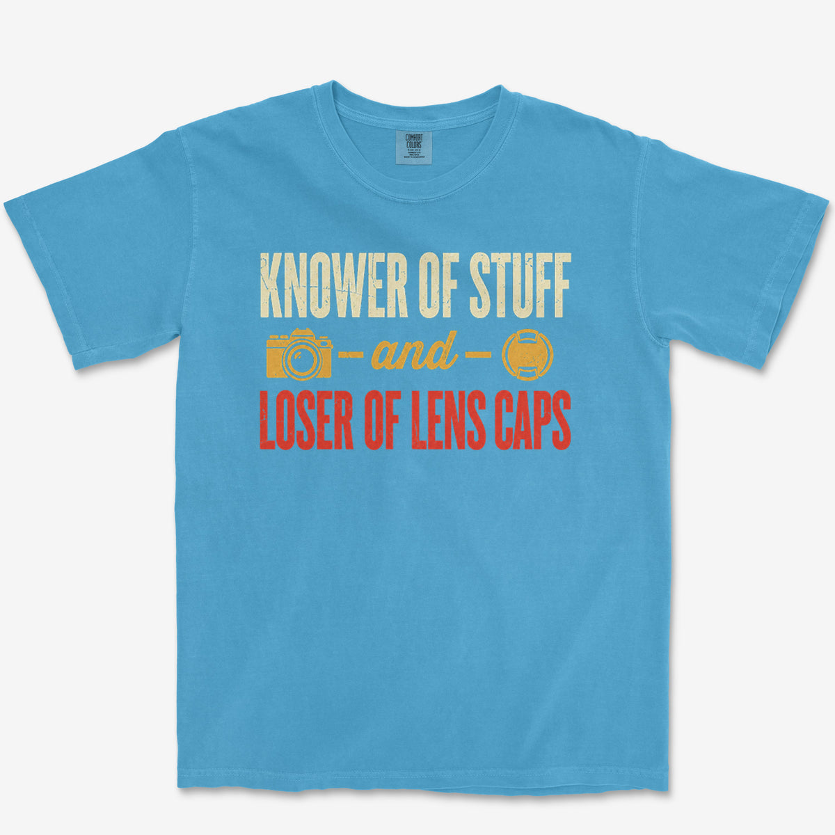 Loser Of Lens Caps Tee — royal caribe
