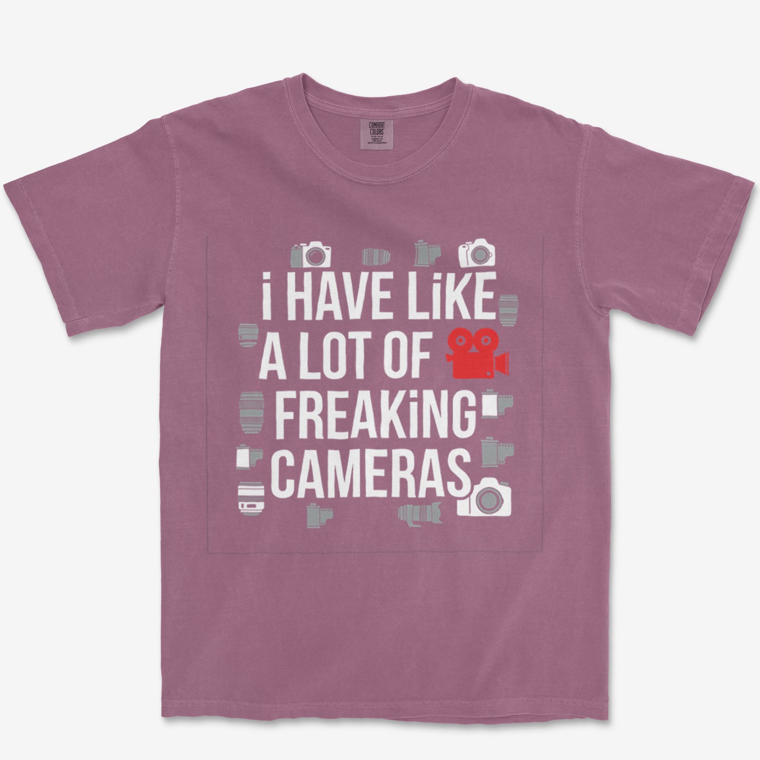 Lots Of Camera Heavyweight Tee