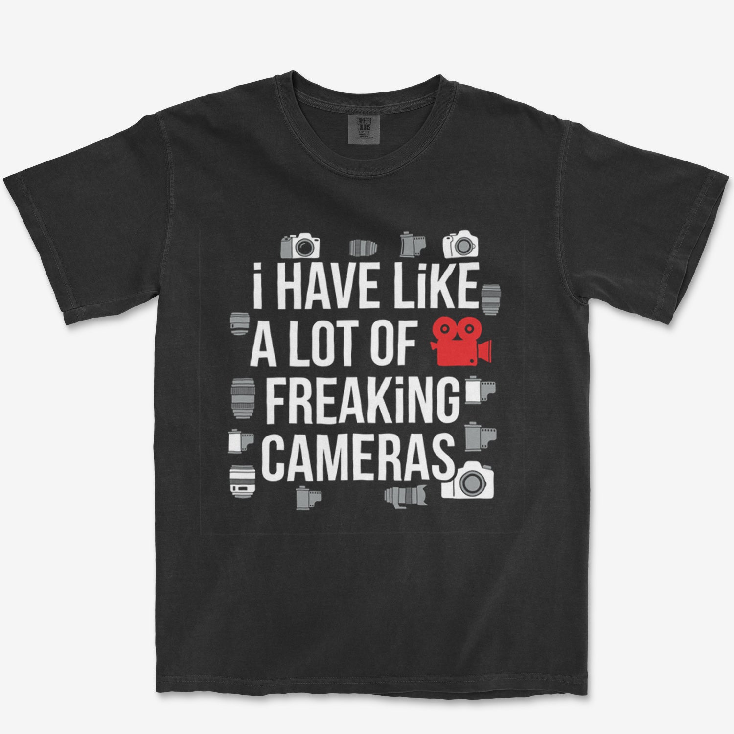 Lots Of Camera Heavyweight Tee