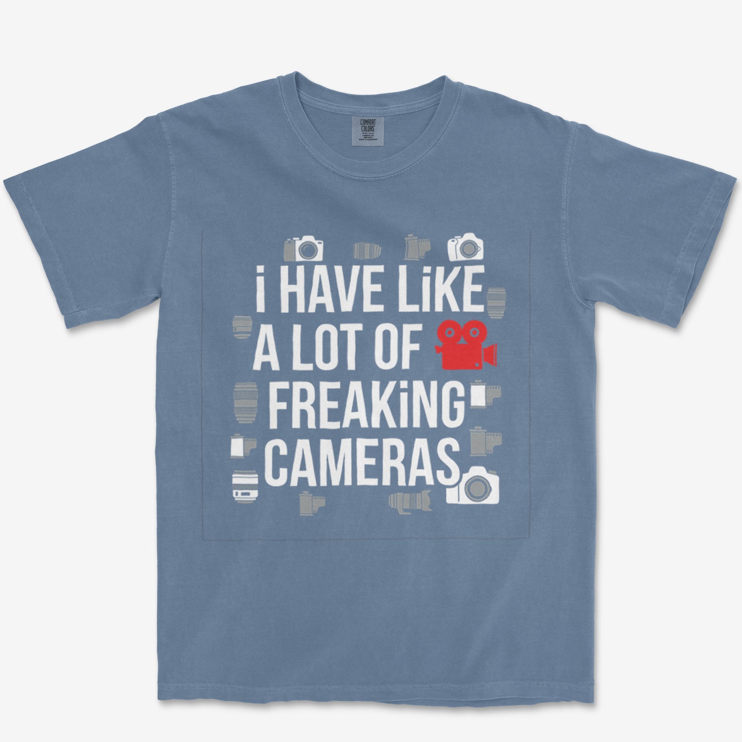 Lots Of Camera Heavyweight Tee