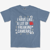 Lots Of Camera Heavyweight Tee