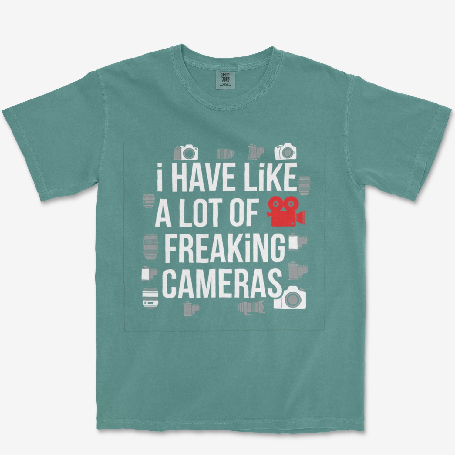 Lots Of Camera Heavyweight Tee