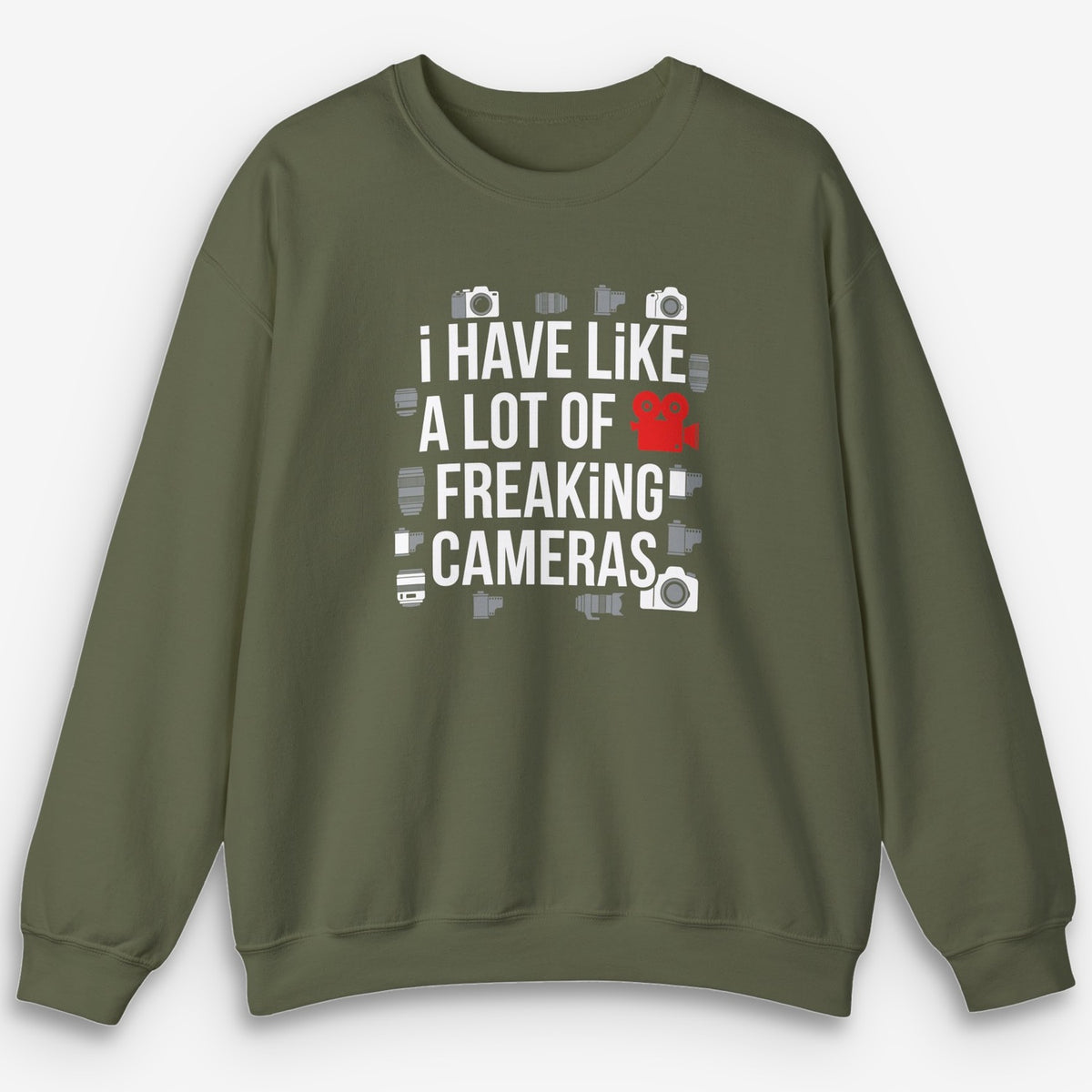 Lots Of Camera Sweatshirt