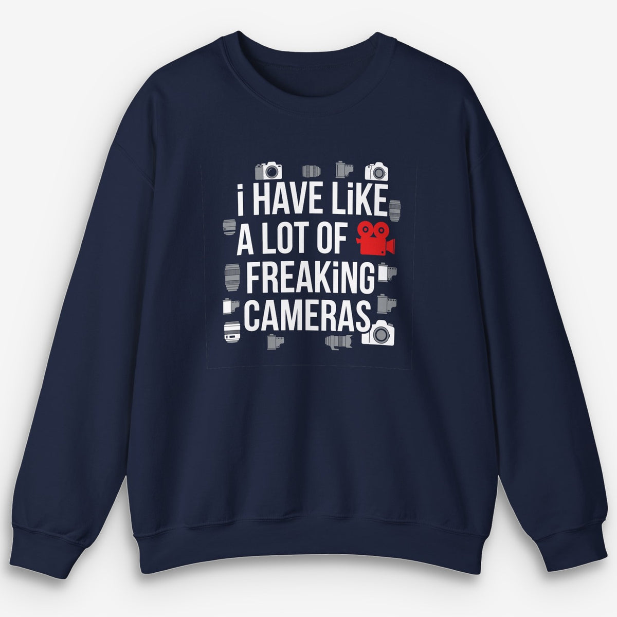 Lots Of Camera Sweatshirt