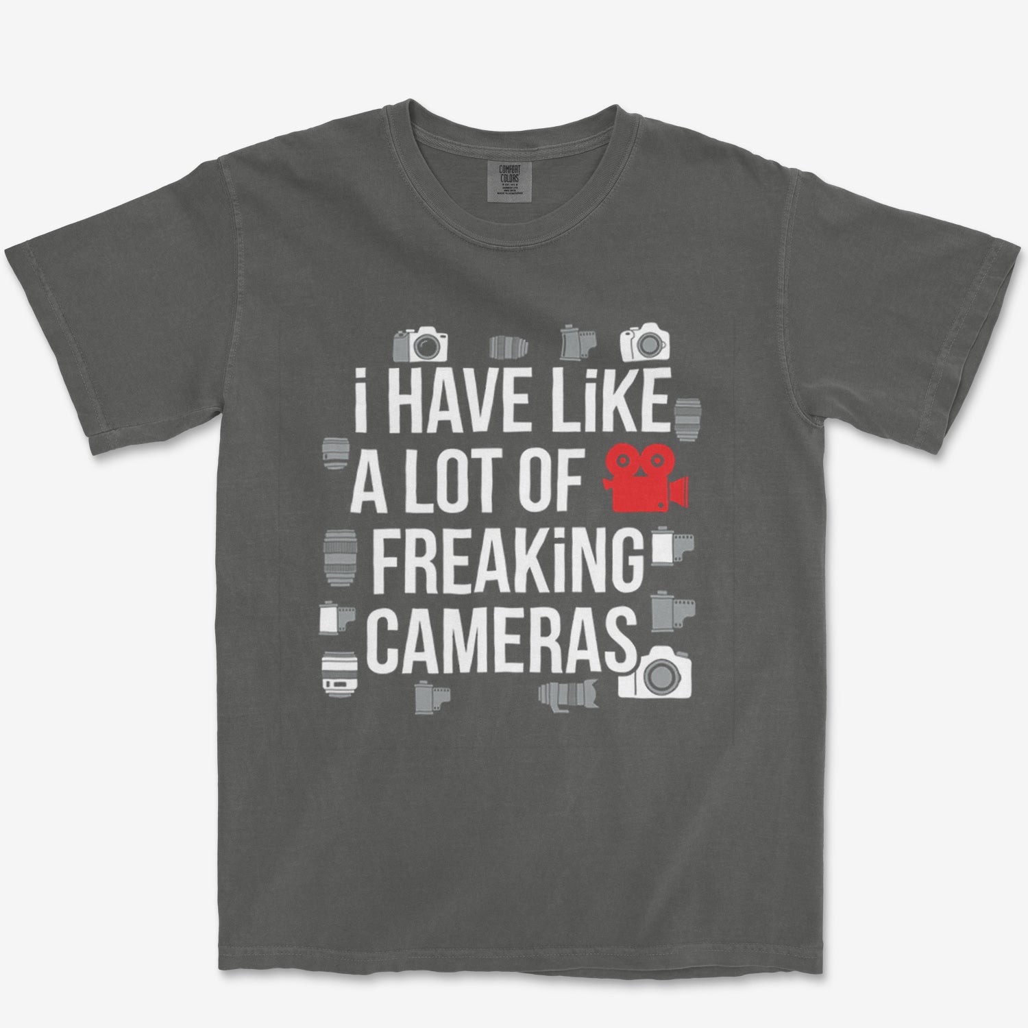 Lots Of Camera Heavyweight Tee