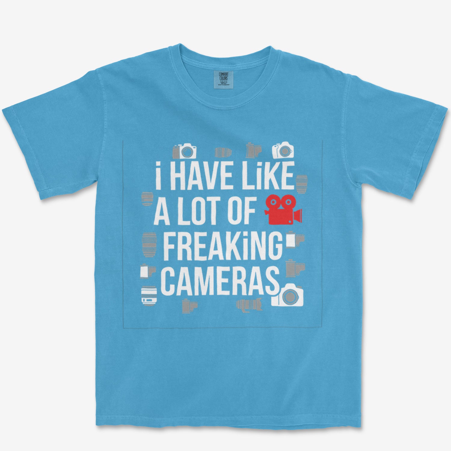 Lots Of Camera Heavyweight Tee