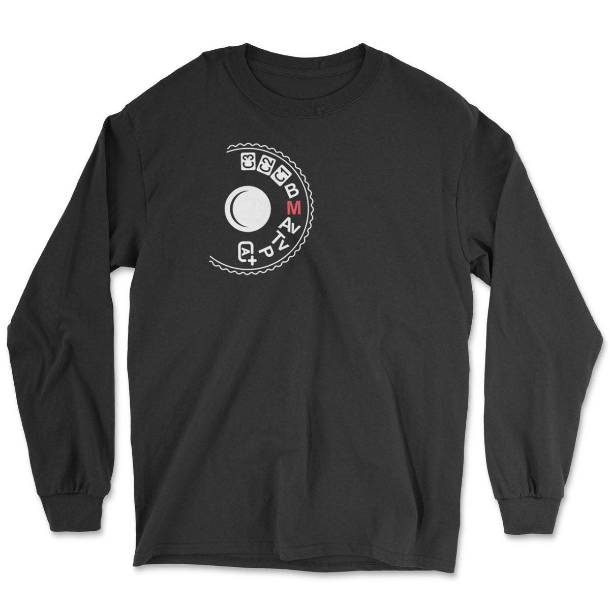 Manual Mode Dial Long Sleeve Tee
